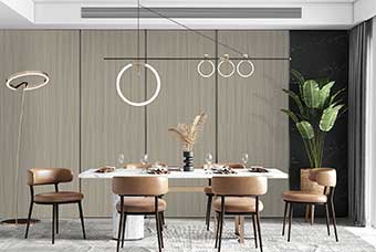 潜江轻奢风格-餐厅