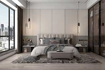 潜江现代风格-卧室
