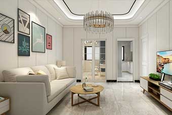 潜江现代风格-客厅