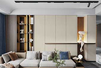 潜江北欧风格-客厅