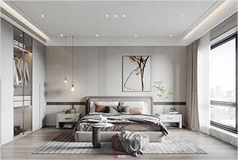 潜江卧室空间案例