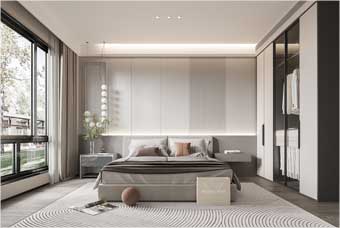 潜江卧室空间案例